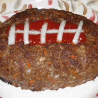 Football Meatloaf Recipe