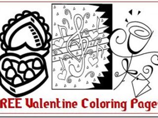 Image for Free Valentine Coloring Pages
