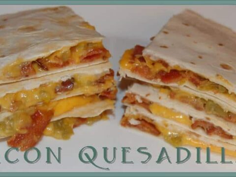 Image for Bacon Quesadillas Recipe