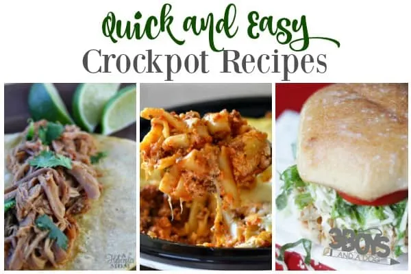 Quick Crockpot Recipes