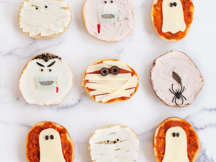 Image for Fun & Creepy Halloween Bagels