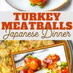 sweet and sour asian turkey meatballs