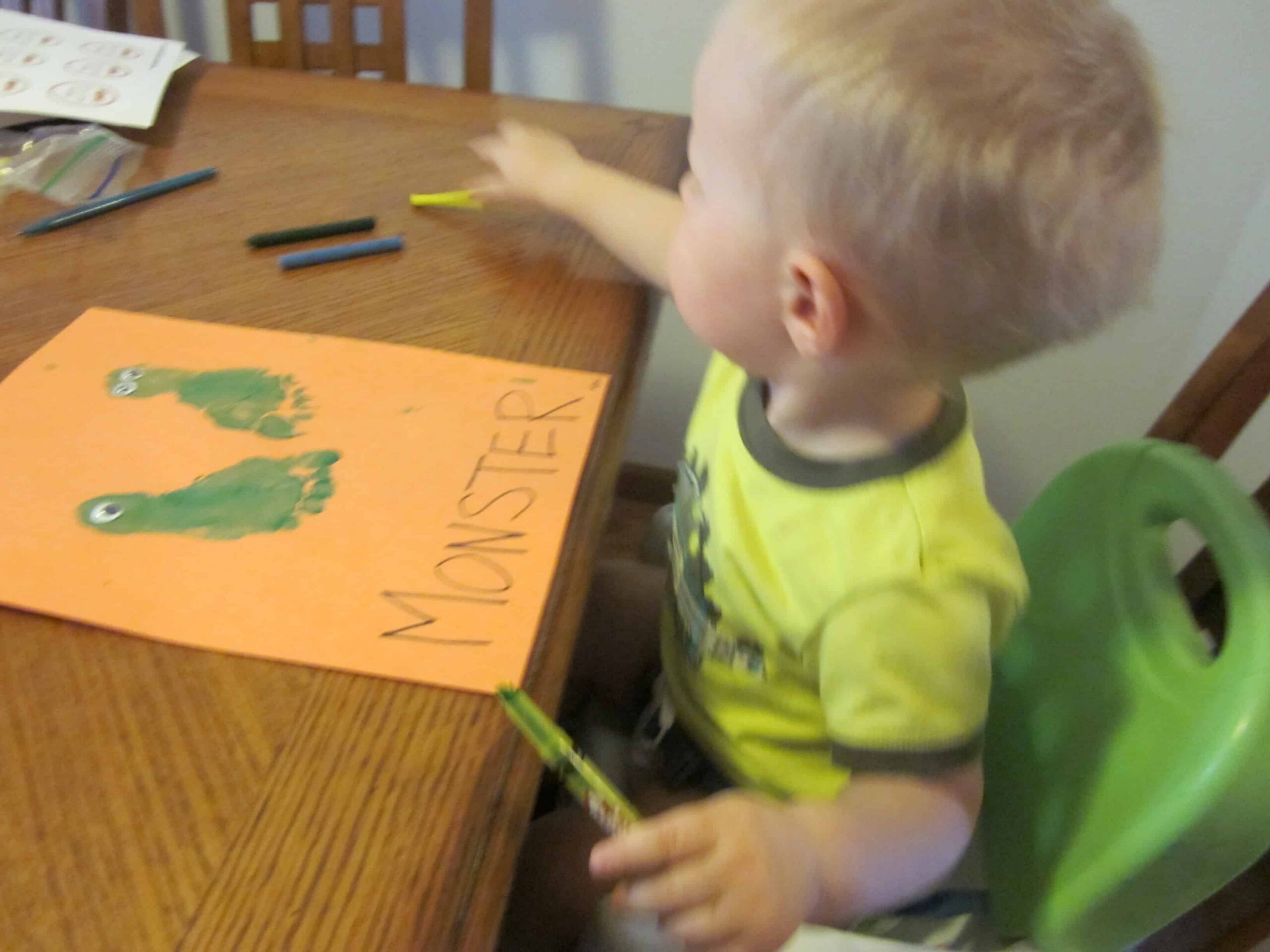 M is for Monster {Preschool Alphabet}