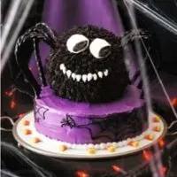 Spooky Spider Cake