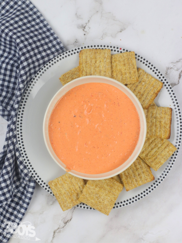 Roasted Red Pepper Triscuit Dip Recipe