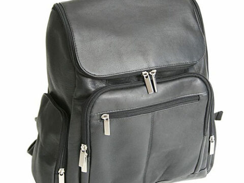Image for Royce® Leather Collection Colombian Cowhide Laptop Backpack