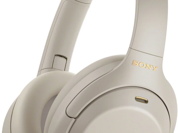 Image for Sony Silver Wireless Noise Canceling Over-Ear Headphones