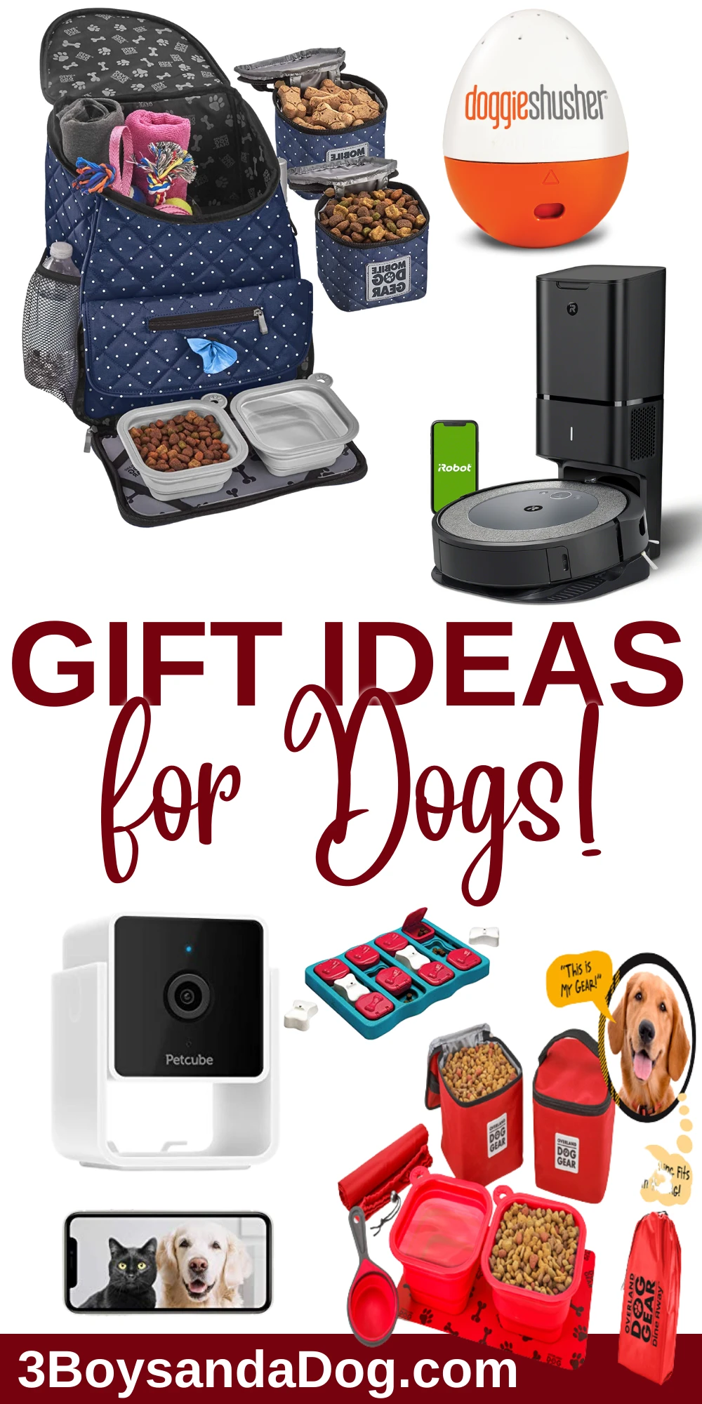 Christmas Gift Ideas for Dogs (and dog lovers) - 3 Boys and a Dog