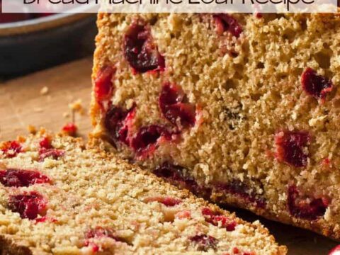 Wild Rice and Cranberry Bread Loaf Recipe