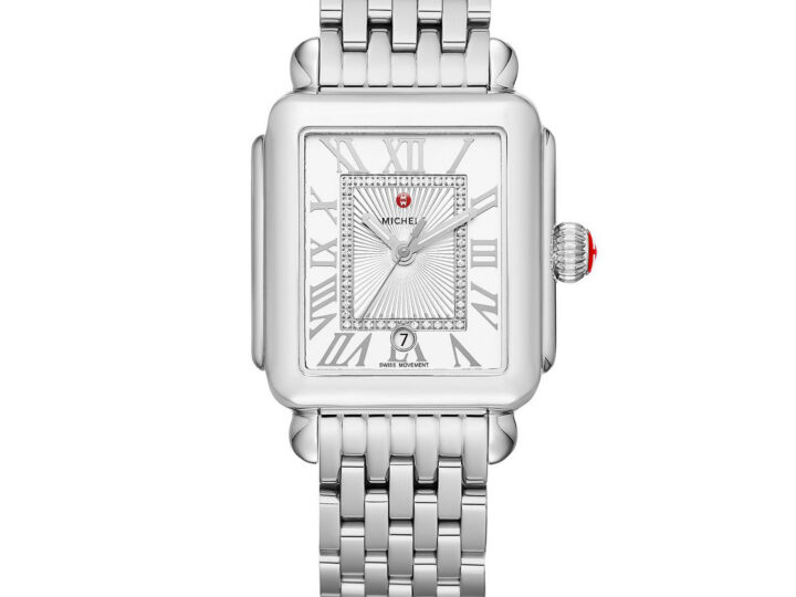Image for Michele Deco Madison Diamond Dial Watch, Stainless Steel Bracelet