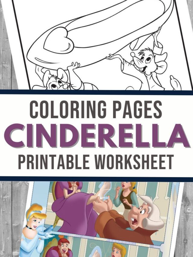Cinderella Printable Games and Activities