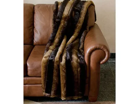 Image for Faux Fur Throw Blanket