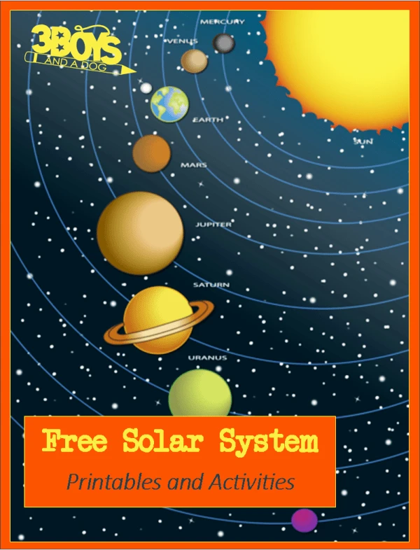 Free Solar System Printables and Activities