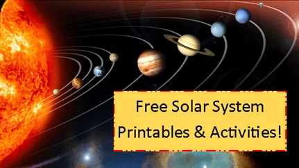 Solar System Printables & Activities
