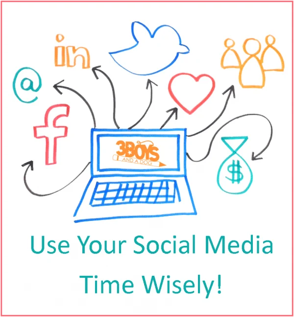 use your social media time wisely