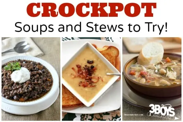 Crockpot Soups and Stews to Try