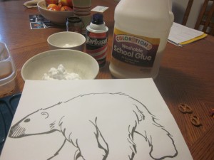 Polar Bear Painting