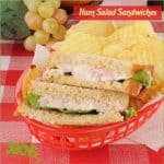 Ham Salad Sandwich filler or cracker topper recipe