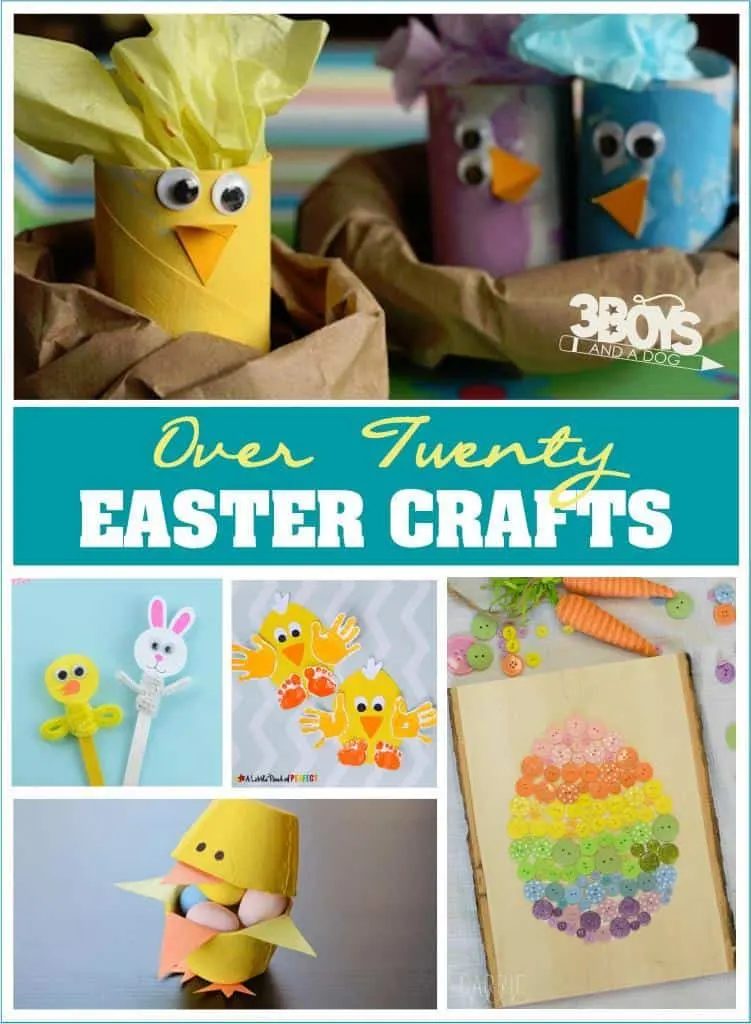 Over 20 Easter Crafts for Kids and Adults