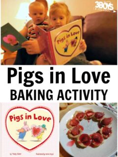 Pigs in Love Baking Activity for Preschoolers
