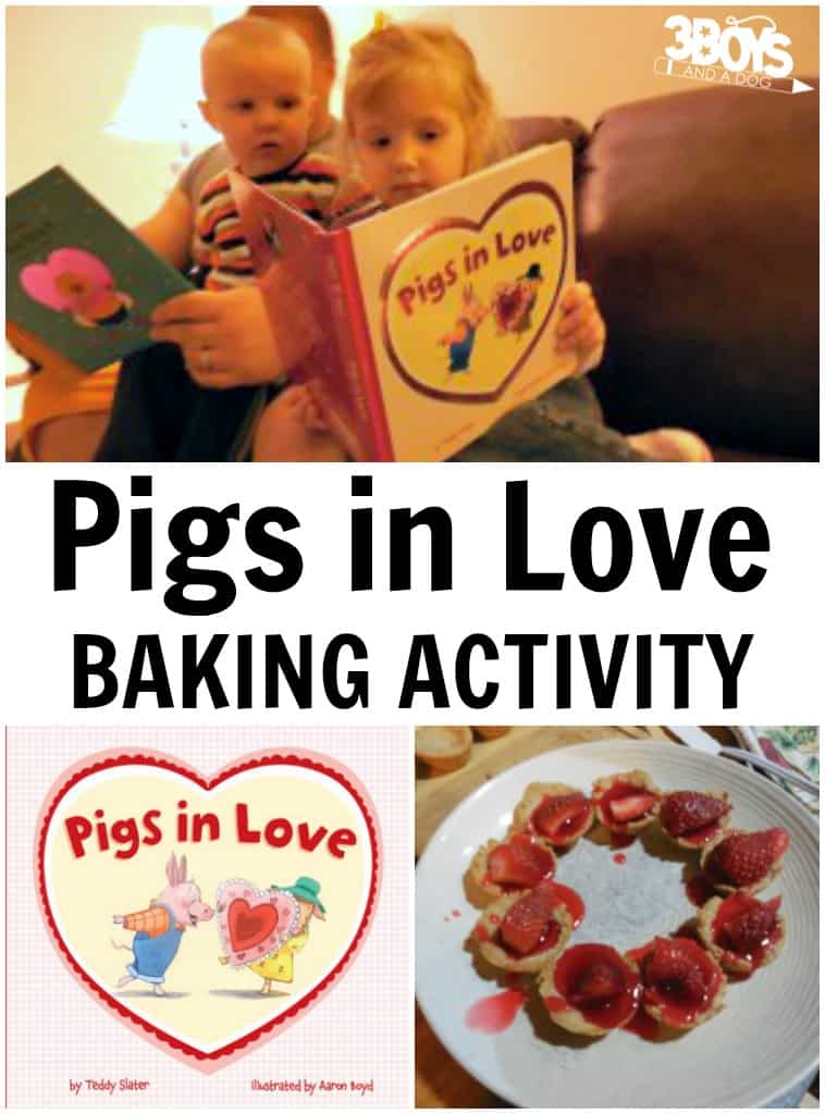 Pigs in Love Baking Activity for Preschoolers