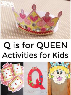Q is for Queen Activities for Kids