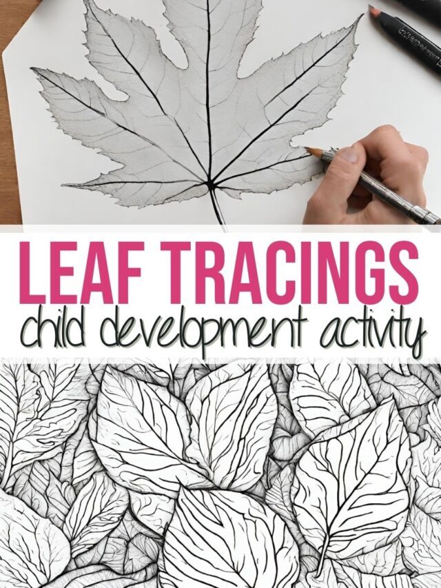 Leaf Tracings Child Development Activity