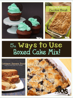 5 Ways to Use Box Cake Mix
