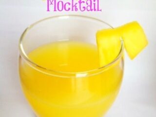 Easter Morning Pineapple Mocktail