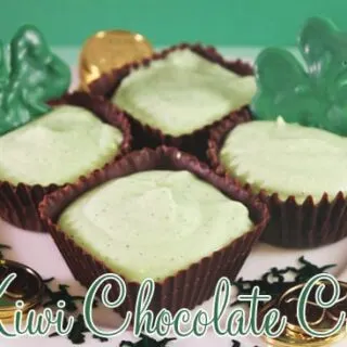 Kiwi Chocolate Cups