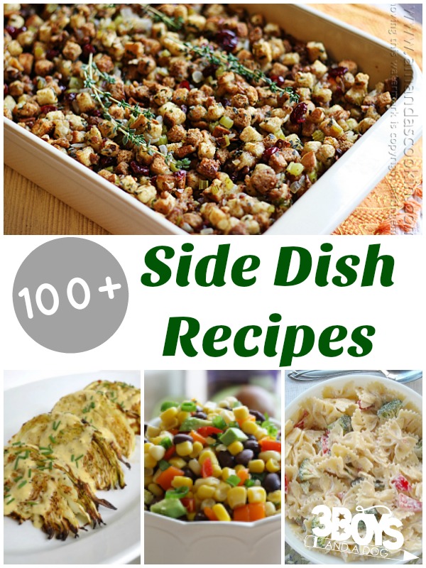 Over 100 Side Dish Recipes