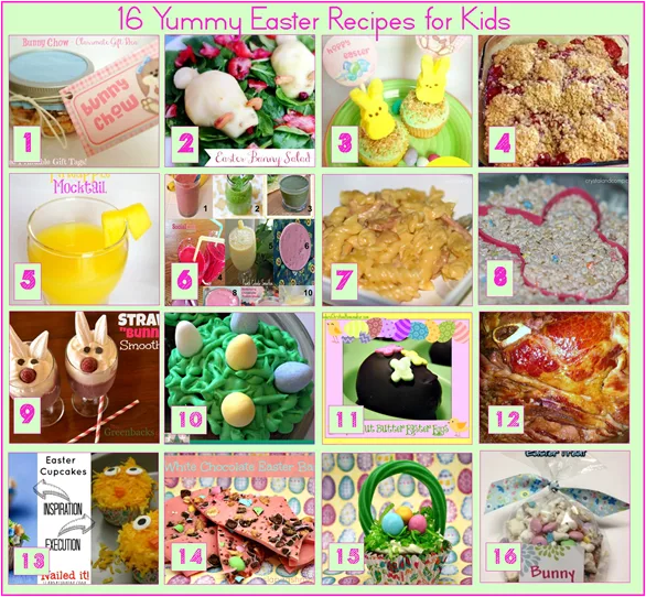 16 Yummy Easter Recipes for Kids