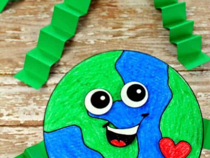 Image for Easy, Educational Earth Day Activity: Happy Earth/Sad Earth Printable