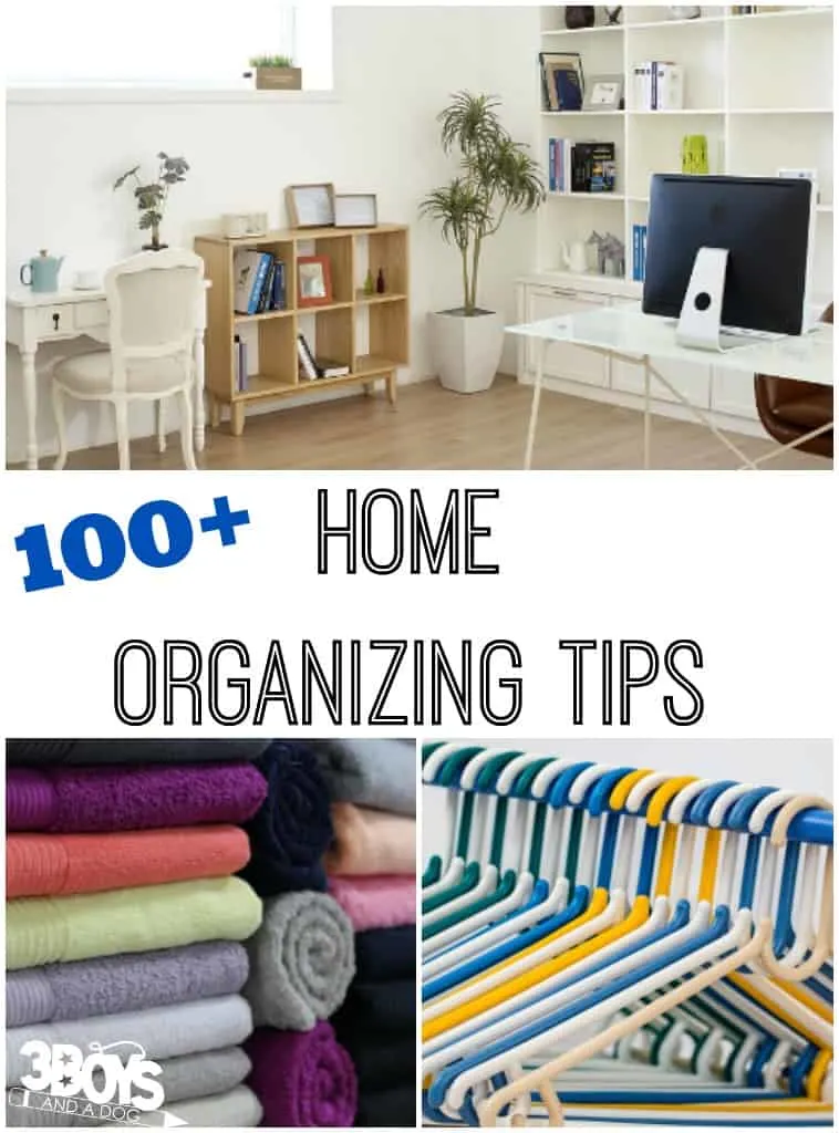 More Than 100 Home Organizing Tips