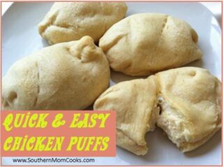 Image for Quick and Easy Chicken Puffs