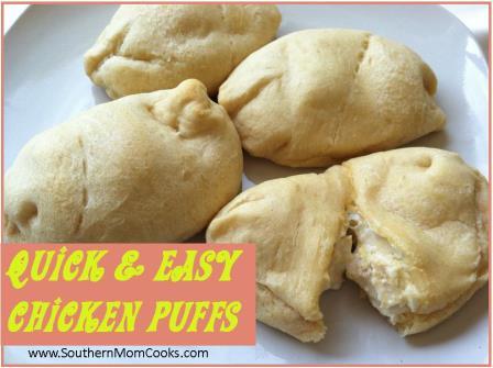 Quick & Easy Chicken Puffs 2