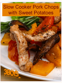 Slow Cooker Pork Chops with Sweet Potatoes
