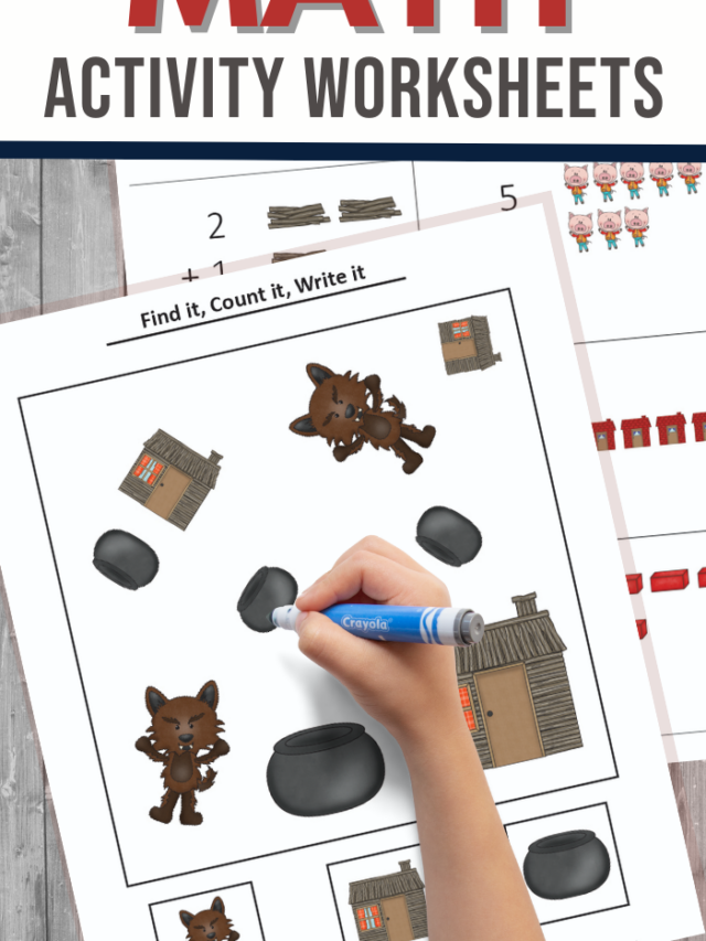Three Little Pigs Math Activities Story