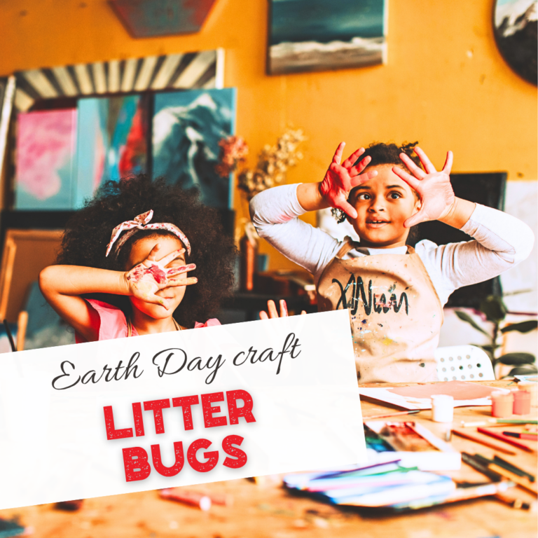Earth Day Craft: Turn Recyclables Into Cute “Litter Bugs”