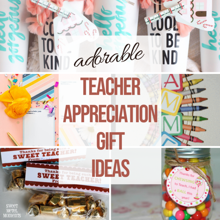 Fun & Easy Teacher Appreciation Projects