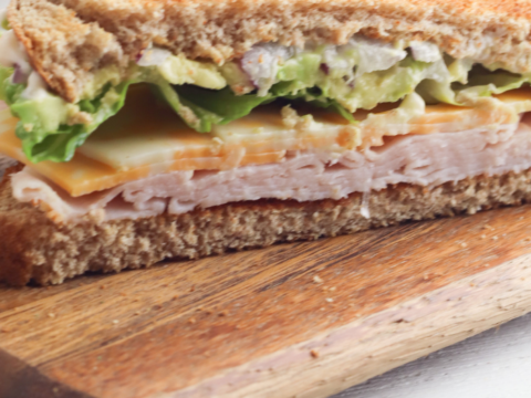 toasted santa fe turkey sandwich