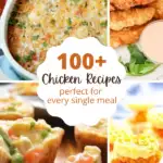 one hundred recipes that use chicken as the main ingredient