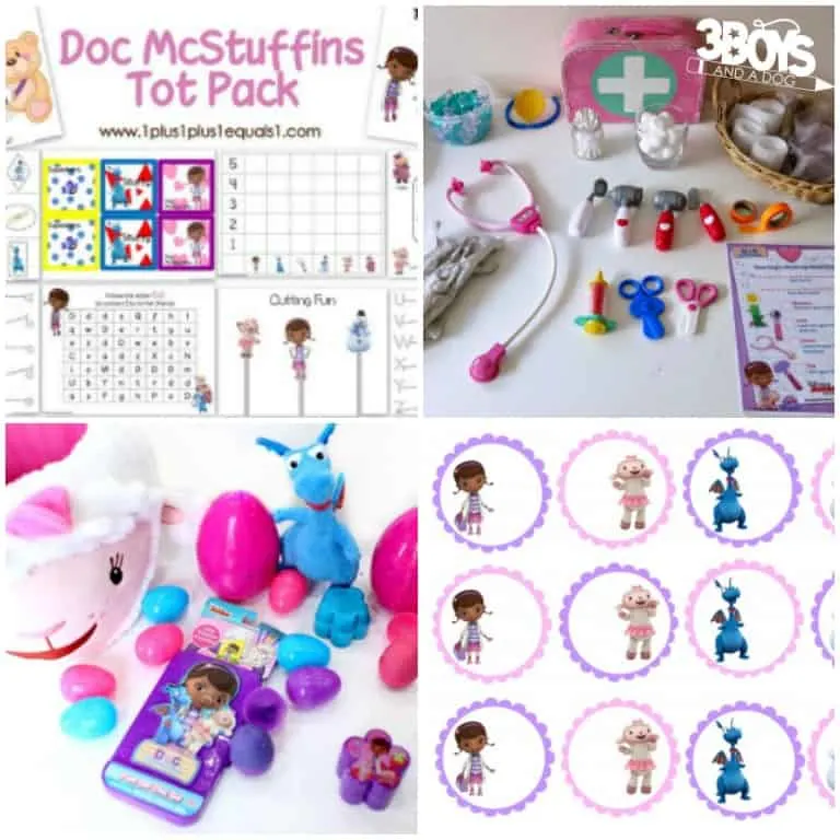 Doc McStuffins Activities for Kids to Do