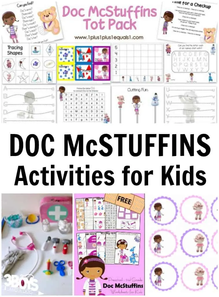 Doc McStuffins Activities for Kids