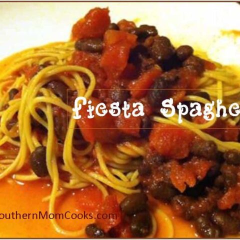 Fiesta Vegetarian Spaghetti Recipe