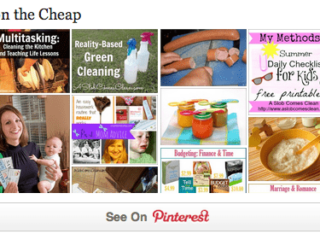 Image for Homemaking on the Cheap Ideas and Pinterest Party