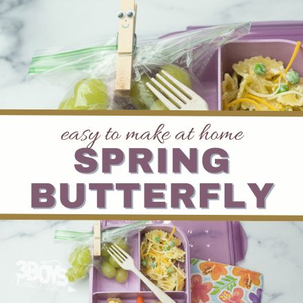 Spring Butterfly Lunch Idea