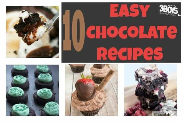 easy chocolate recipes