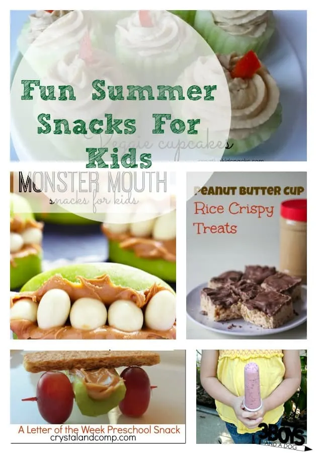 fun summer snacks for kids