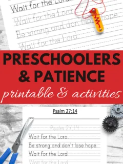 easy printable teaches handwriting bible and patience to preschool aged children